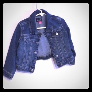 LIKE NEW! Girls jean jacket